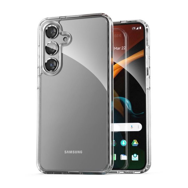 Rvelon Samsung Galaxy S24 Deksel Støtsikker Transparent