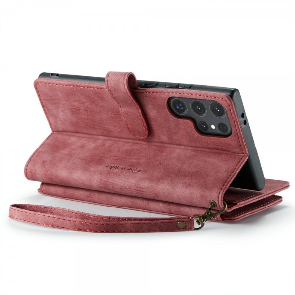 CaseMe Samsung Galaxy S24 Ultra Etui C30 Series Rød