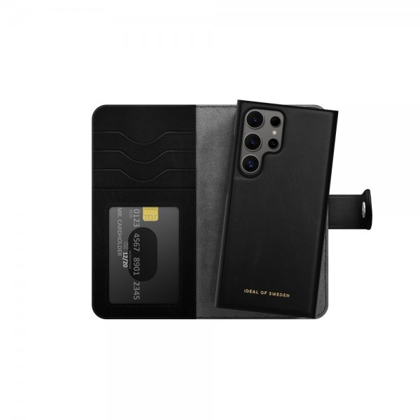Ideal of Sweden Samsung Galaxy S24 Ultra Etui Magnet Wallet+ Svart