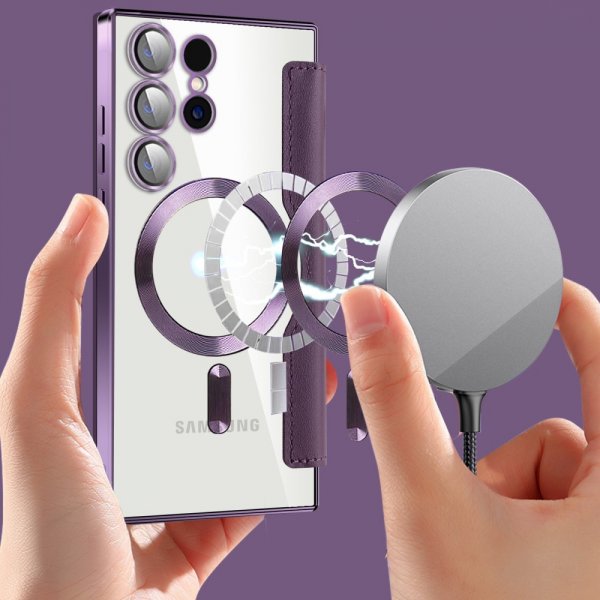 Samsung Galaxy S24 Ultra Etui MagSafe Blå