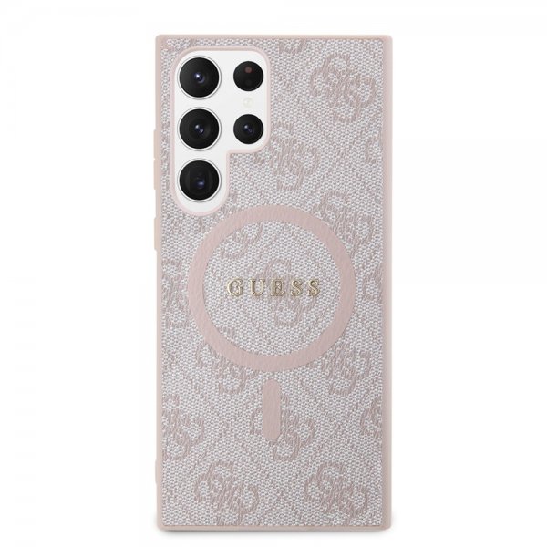 Guess Samsung Galaxy S24 Ultra 4G Pattern MagSafe Rosa