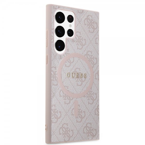 Guess Samsung Galaxy S24 Ultra 4G Pattern MagSafe Rosa