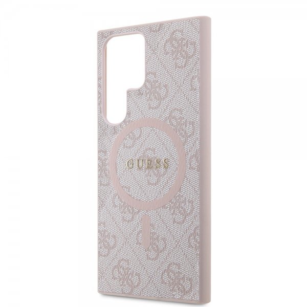 Guess Samsung Galaxy S24 Ultra 4G Pattern MagSafe Rosa