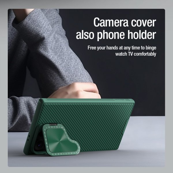 Nillkin Samsung Galaxy S24 Ultra Deksel CamShield Prop Blå