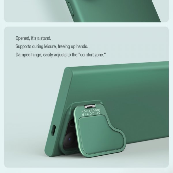 Nillkin Samsung Galaxy S24 Ultra Deksel CamShield Silky Prop Blå