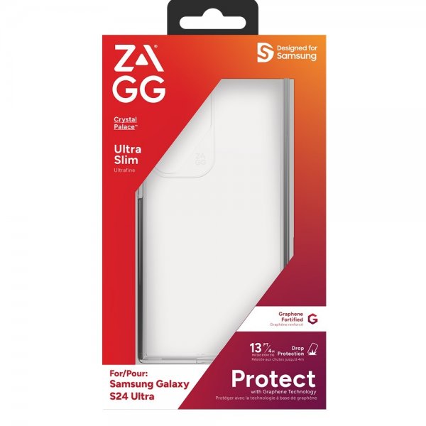 Zagg Samsung Galaxy S24 Ultra Deksel Crystal Palace Transparent
