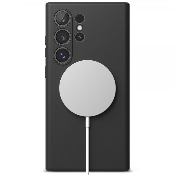 Ringke Samsung Galaxy S24 Ultra Silicone Magnetic Svart