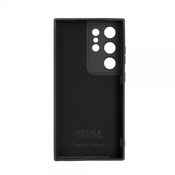Onsala Samsung Galaxy S24 Ultra Deksel Silikon Svart