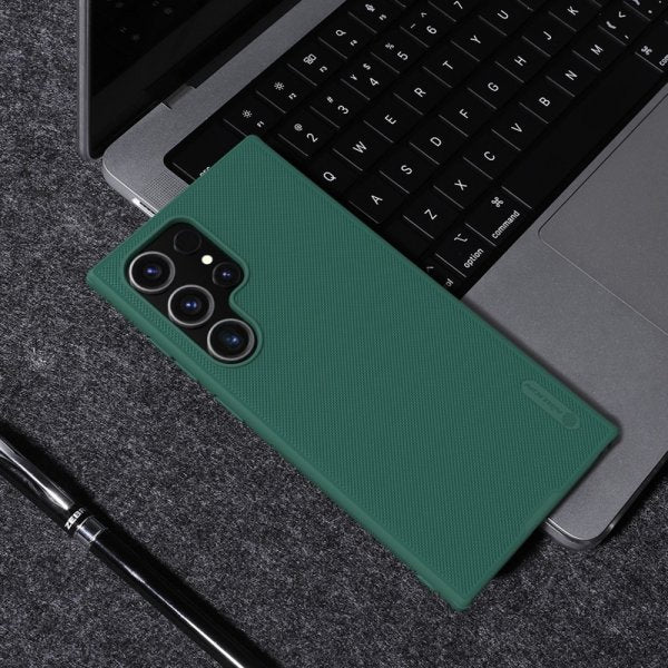 Nillkin Samsung Galaxy S24 Ultra Deksel Super Frosted Shield Pro MagSafe Grønn