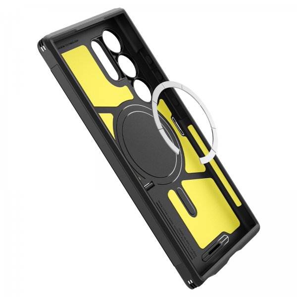 Spigen Samsung Galaxy S24 Ultra Deksel Tough Armor MagFit Svart