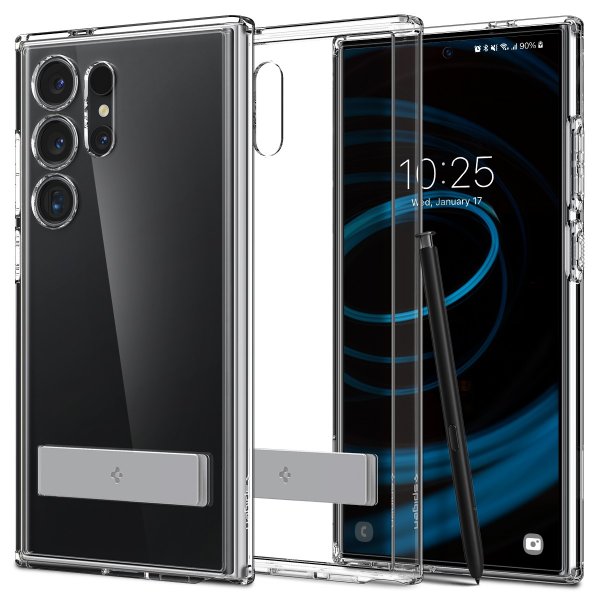 Spigen Samsung Galaxy S24 Ultra Deksel Ultra Hybrid S Crystal Clear