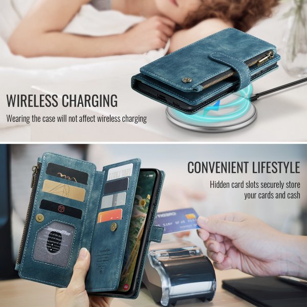 CaseMe Samsung Galaxy S25 FE Etui C30 Series Blå
