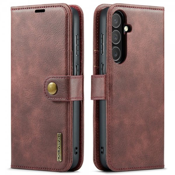 Dg.Ming Samsung Galaxy S25 FE Etui Avtagbart Deksel Rød