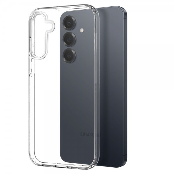 Northjo Samsung Galaxy S25 FE Deksel med Skjermbeskytter og Kamerabeskytter 3-i-1