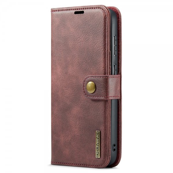 Dg.Ming Samsung Galaxy S25 Etui Avtagbart Deksel Rød