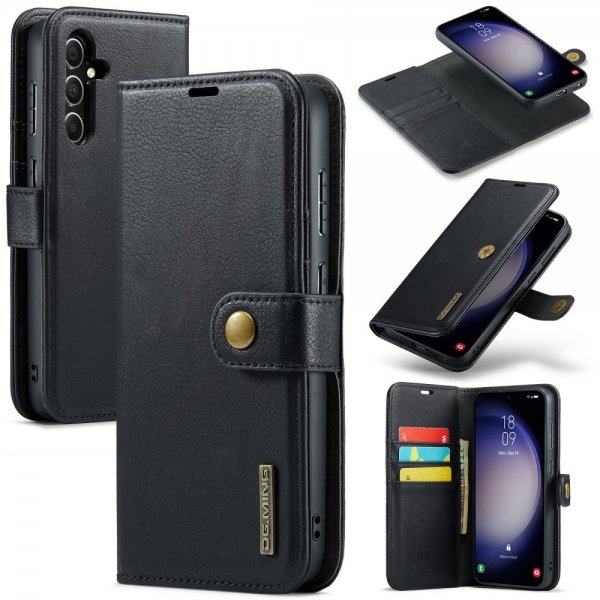 Dg.Ming Samsung Galaxy S25 Etui Avtagbart Deksel Svart