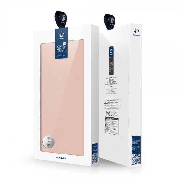 Dux Ducis Samsung Galaxy S25 Etui Skin Pro Series Rosa