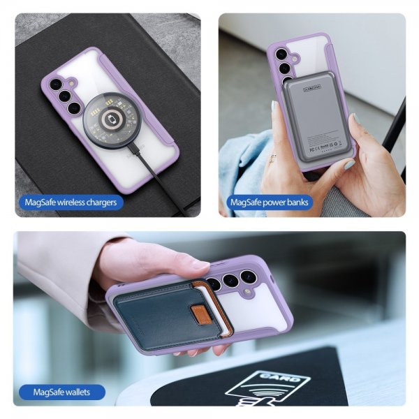 Dux Ducis Samsung Galaxy S25 Etui Skin X Pro Series MagSafe Lilla