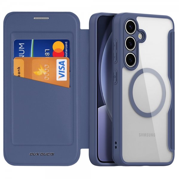 Dux Ducis Samsung Galaxy S25 Plus Etui Skin X Pro Series MagSafe Blå