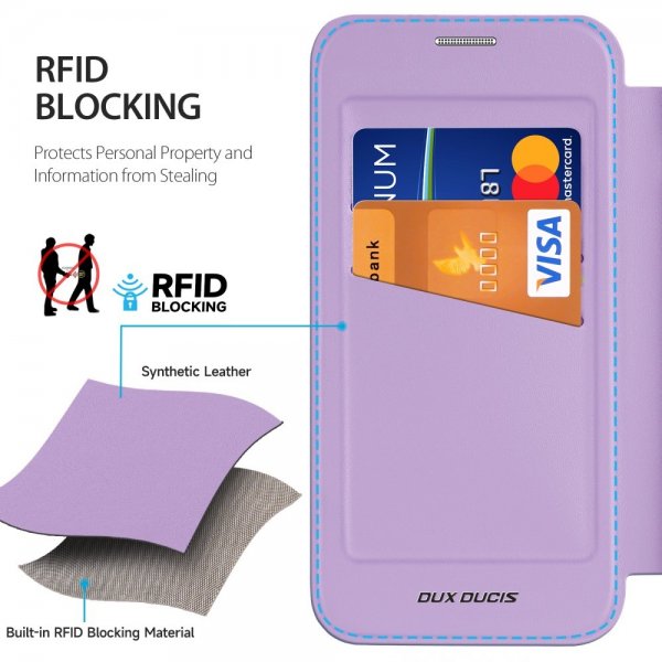 Dux Ducis Samsung Galaxy S25 Plus Etui Skin X Pro Series MagSafe Lilla