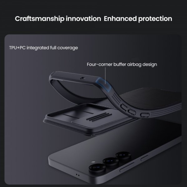 Nillkin Samsung Galaxy S25 Plus Deksel CamShield Pro MagSafe Svart