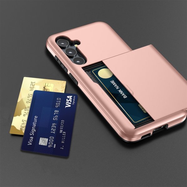 Samsung Galaxy S25 Plus Deksel Card Slide Grønn