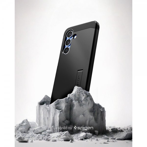 Spigen Samsung Galaxy S25 Plus Deksel Tough Armor MagFit Svart