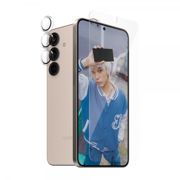 PanzerGlass Samsung Galaxy S25 Plus Skjermbeskytter og Kamerabeskytter 2-in-1 Bundle