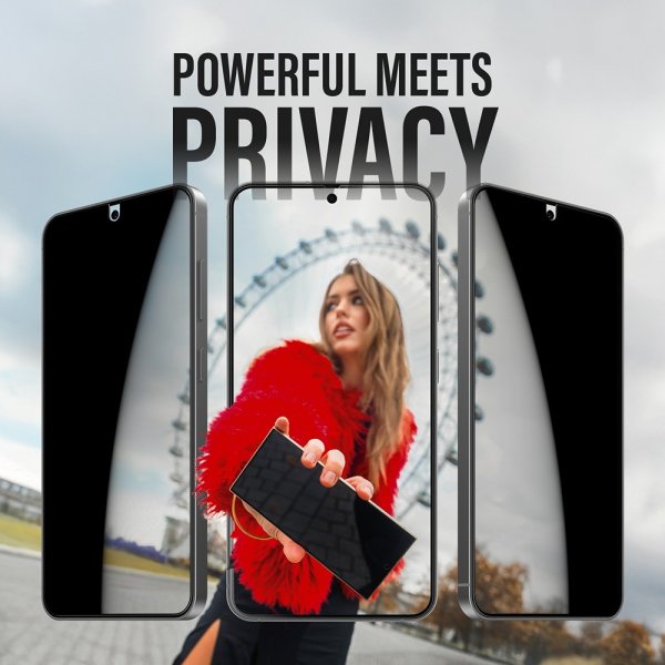 PanzerGlass Samsung Galaxy S24 Plus/Galaxy S25 Plus Skjermbeskytter Ultra-Wide Fit Privacy EasyAligner