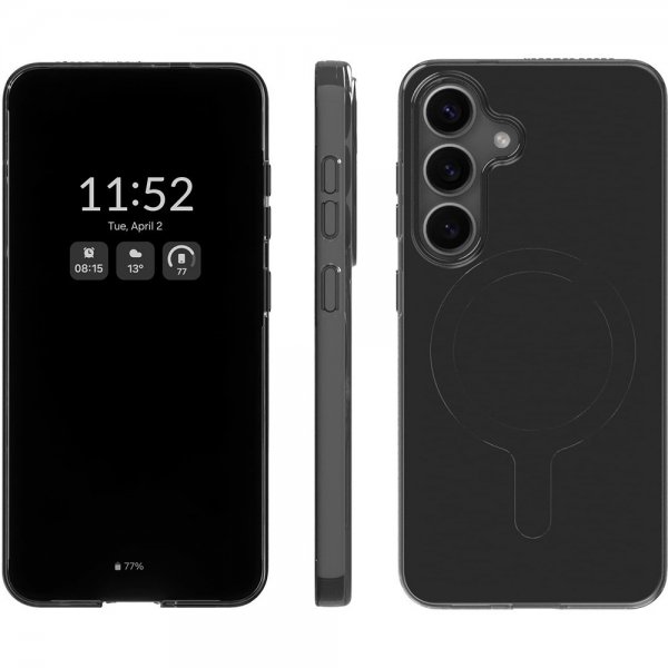 agood company Samsung Galaxy S25 Deksel CLRPRTCT Tonet Black