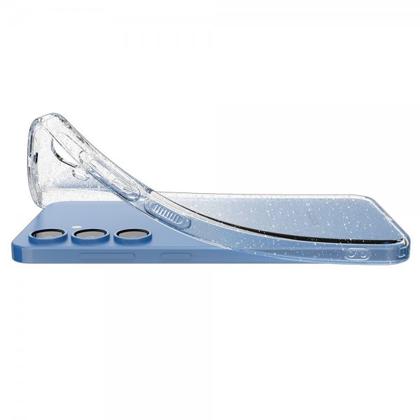 Spigen Samsung Galaxy S25 Deksel Liquid Crystal Glitter Crystal Quartz