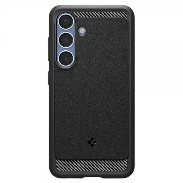 Spigen Samsung Galaxy S25 Deksel Rugged Armor MagFit Matte Black