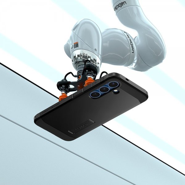 Spigen Samsung Galaxy S25 Deksel Tough Armor MagFit Svart