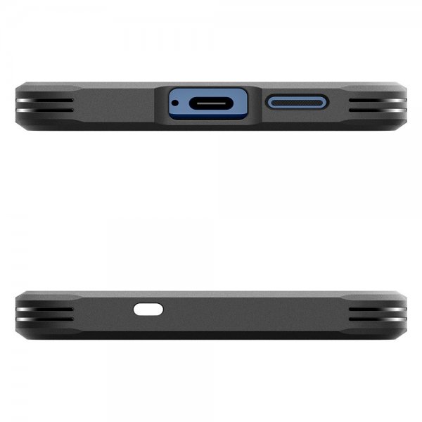 Spigen Samsung Galaxy S25 Deksel Tough Armor MagFit Svart