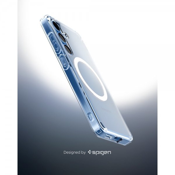 Spigen Samsung Galaxy S25 Deksel Ultra Hybrid MagFit Clear White