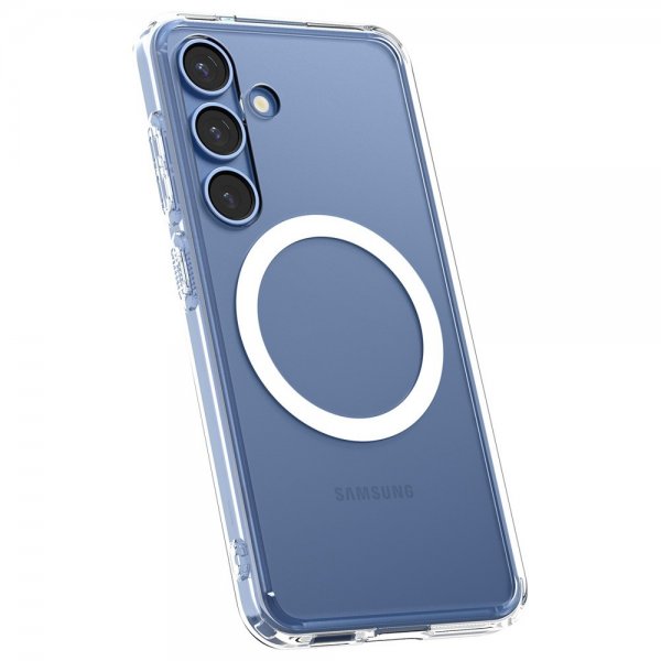 Spigen Samsung Galaxy S25 Deksel Ultra Hybrid MagFit Clear White