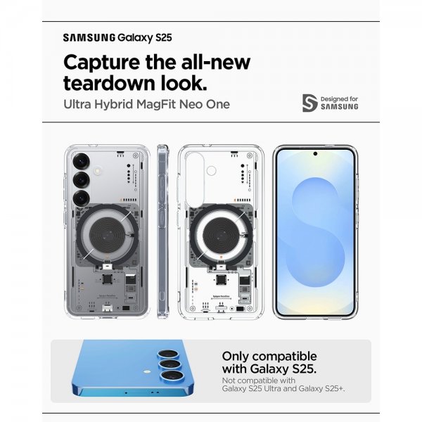 Spigen Samsung Galaxy S25 Deksel Ultra Hybrid Neo One MagFit