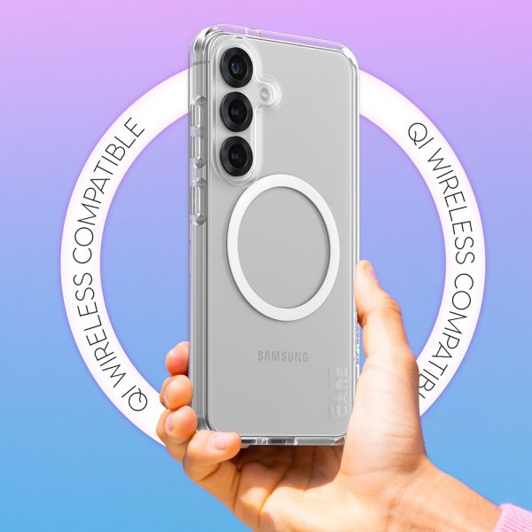 CARE by PanzerGlass Samsung Galaxy S25 Deksel Urban Combat MagSafe Hvit