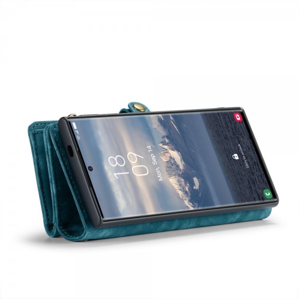 CaseMe Samsung Galaxy S25 Ultra Etui 008 Series Avtakbart Deksel Blå