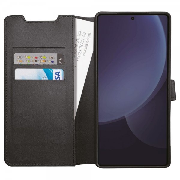 Vivanco Samsung Galaxy S25 Ultra Etui Classic Wallet Svart