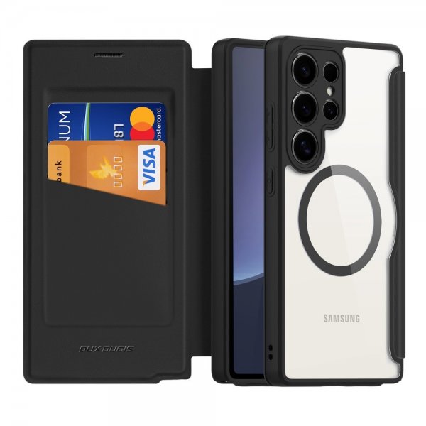 Dux Ducis Samsung Galaxy S25 Ultra Etui Skin X Pro Series MagSafe Svart