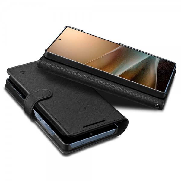 Spigen Samsung Galaxy S25 Ultra Etui Wallet S Svart