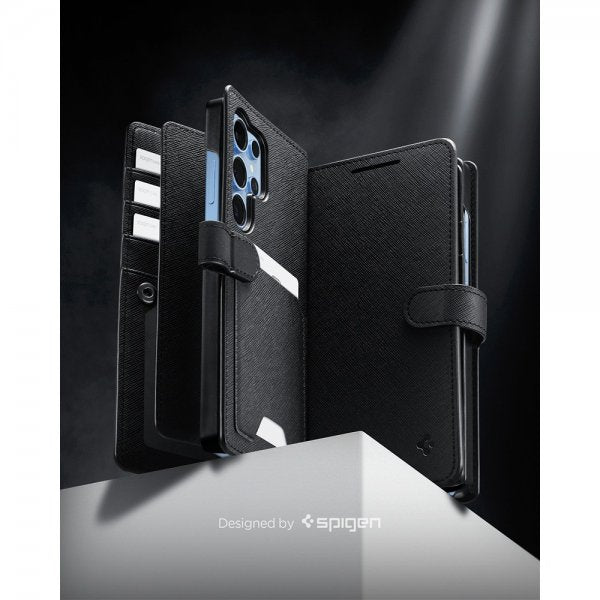 Spigen Samsung Galaxy S25 Ultra Etui Wallet S Svart
