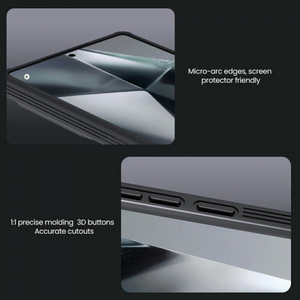 Nillkin Samsung Galaxy S25 Ultra Deksel CamShield Pro MagSafe Svart
