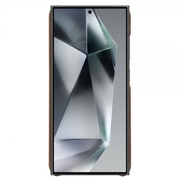 Samsung Galaxy S25 Ultra Deksel med To Kortlommer Mørkebrun