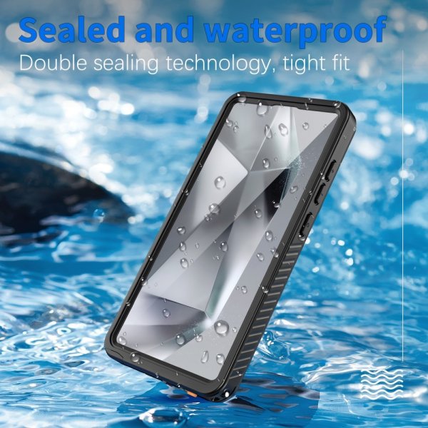 Redpepper Samsung Galaxy S25 Ultra Deksel Vanntett IP68 Svart