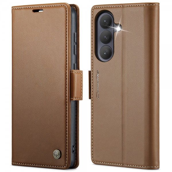 CaseMe Samsung Galaxy S26 Etui 023 Series Brun