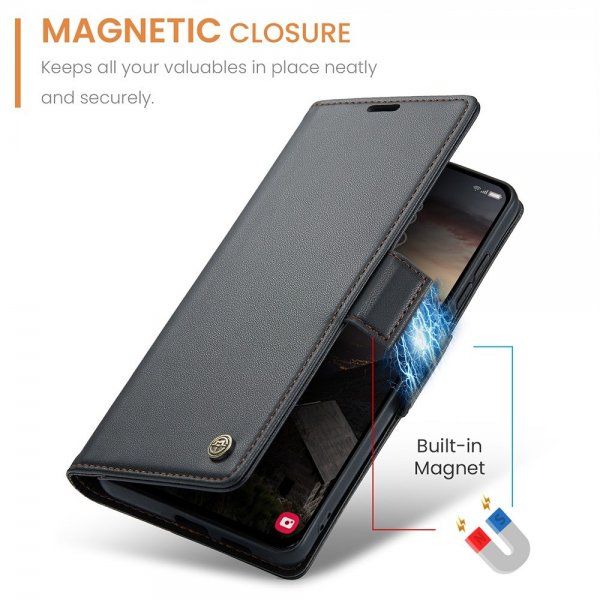 CaseMe Samsung Galaxy S26 Plus Etui 023 Series Svart