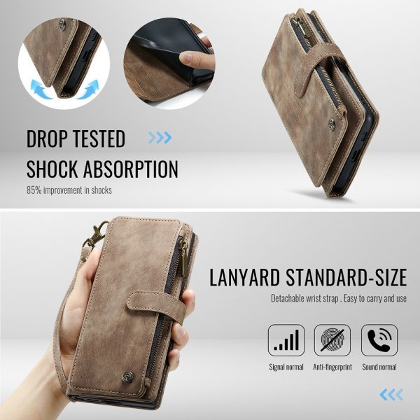 CaseMe Samsung Galaxy S26 Plus Etui C30 Series Brun