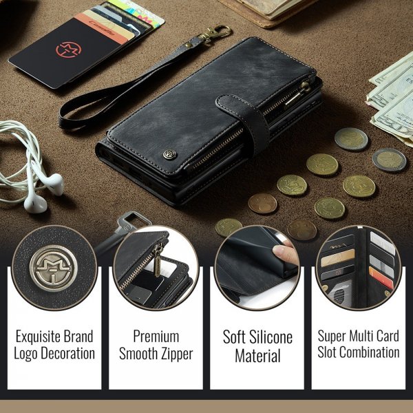 CaseMe Samsung Galaxy S26 Plus Etui C30 Series Svart